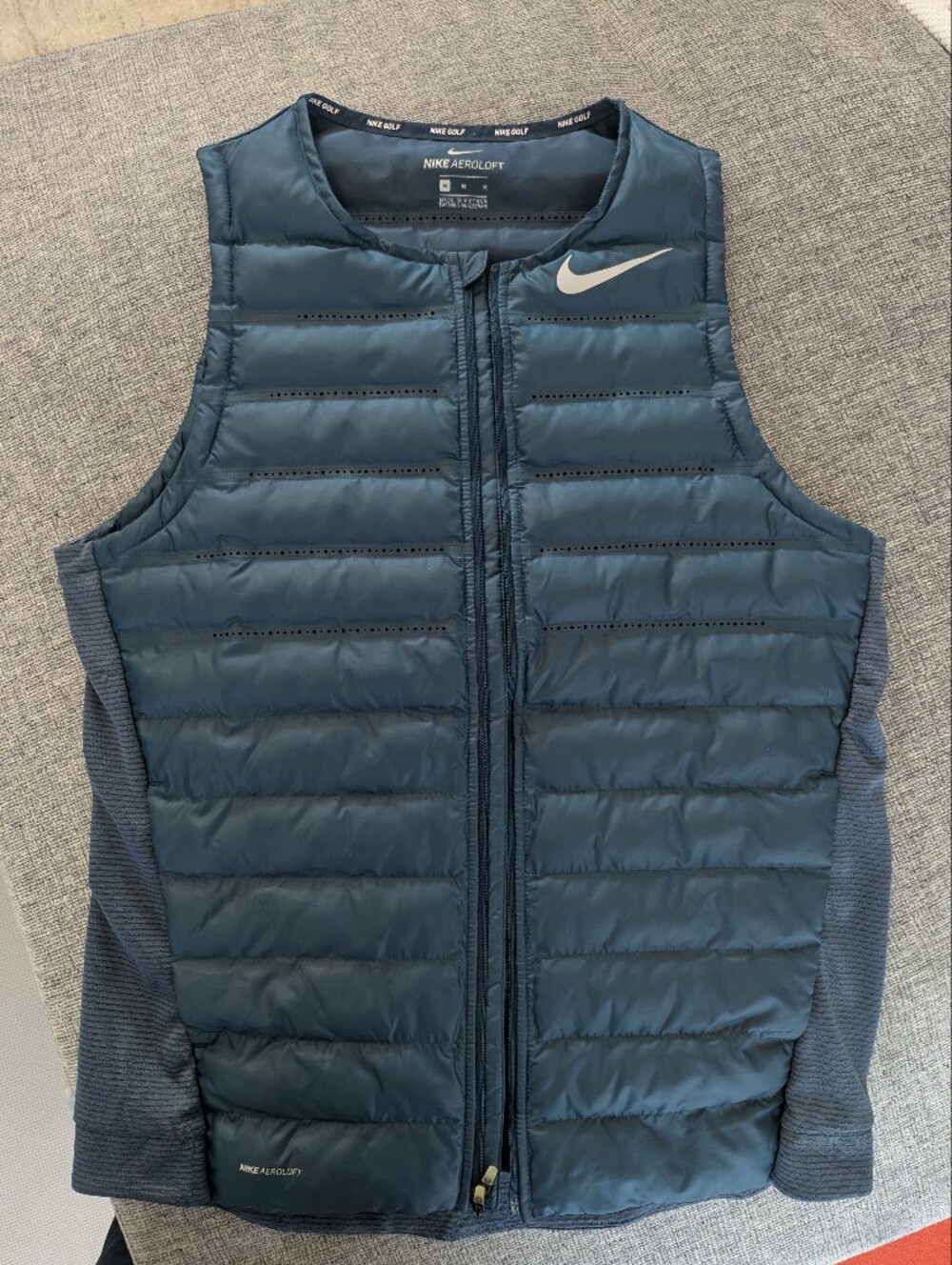 Lightweight Quilted Vest - Navy